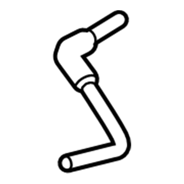 Toyota Prius Plug-In Coolant Reservoir Hose - 16261-37070