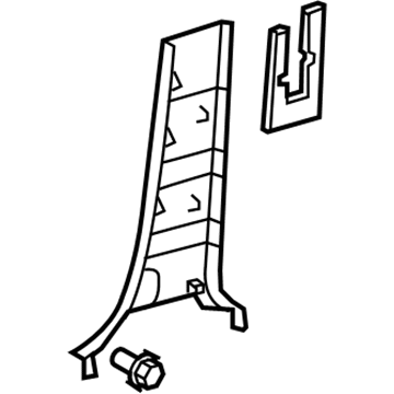 Toyota 62413-0C031-E0 Lower Center Pillar Trim