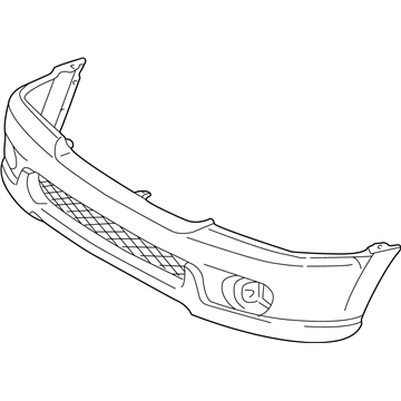 Toyota Sequoia Bumper Cover - 52119-0C901