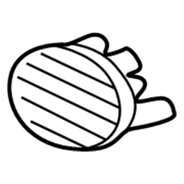 Toyota 52127-0C020 Hole Cover