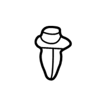 Toyota 90467-A0008 Bumper Cover Clip