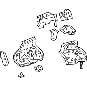 Scion 53701-21030 Apron Assembly