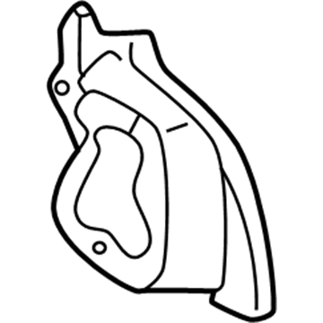 Toyota 61621-02090 Tail Lamp Pocket