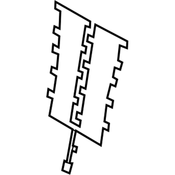 Toyota 87530-08011 Seat Back Heater