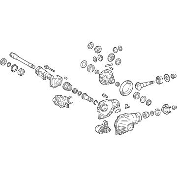 Toyota 41110-35E70 Differential Carrier