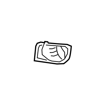 Toyota 52030-0C010 Lamp Bezel