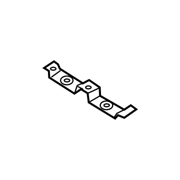 57683-WB003 Toyota Bracket, Front Illustration 1 of 1