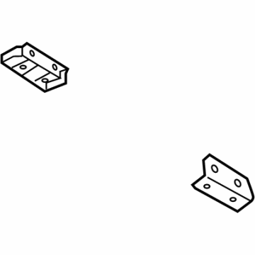 58336-WB002 Toyota Floor Reinforcement, Passenger Side Illustration 1 of 1