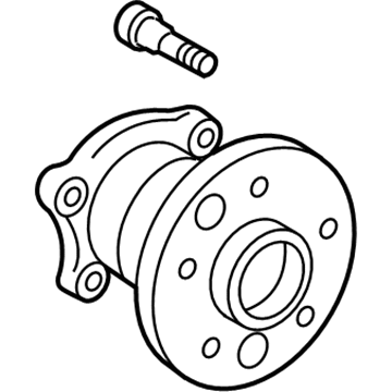 Toyota 42450-0E010 Hub & Bearing
