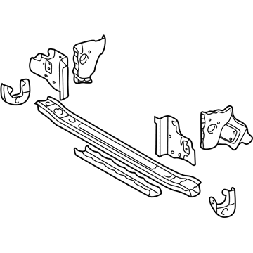 Toyota 57104-02072 Lower Tie Bar