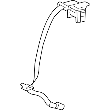 Toyota Camry Seat Belt - 73370-AA030-B0