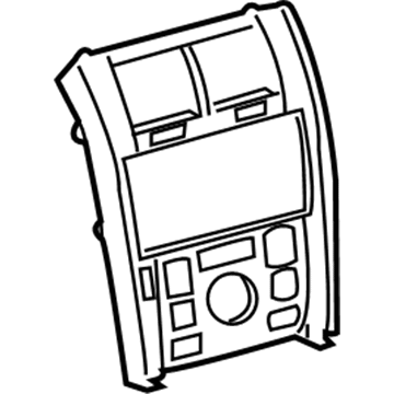 Scion 55411-21020-B0 Center Bezel