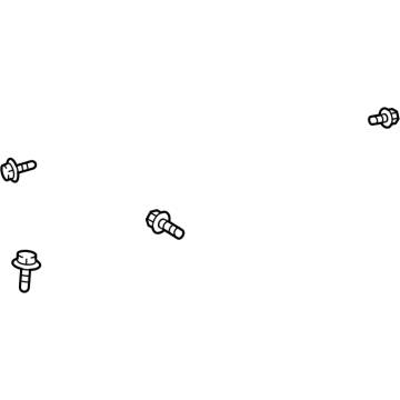 Toyota 90105-A0293 Support Bracket Bolt