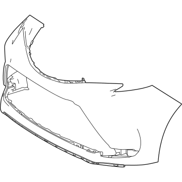 Toyota Sienna Bumper Cover - 52119-08908