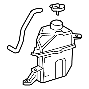 Toyota 16470-F0011 Expansion Tank