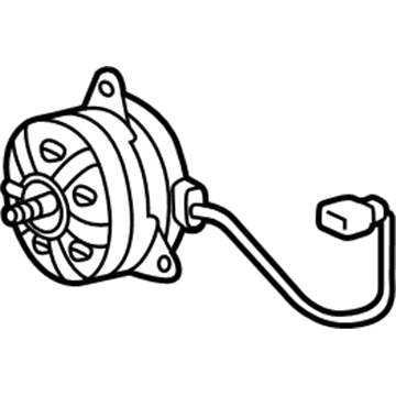 Toyota 16363-31250 Fan Motor