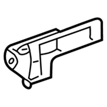 74104-17030 Toyota Ashtray Retainer Illustration 1 of 1