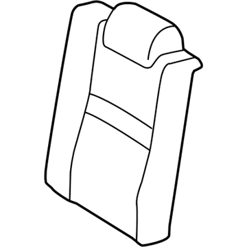Toyota 71078-06640-A1 Seat Back Cover