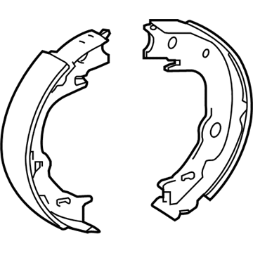 Toyota Avalon Parking Brake Shoes - 46540-06030