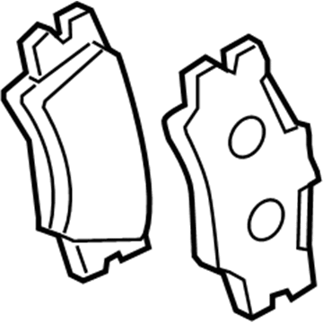 Toyota Brake Pads - 04466-06200