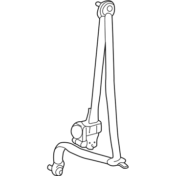 Toyota 73210-0C030-E1 Belt & Retractor