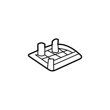 Toyota 86255-WAA01 Air Vent Grille