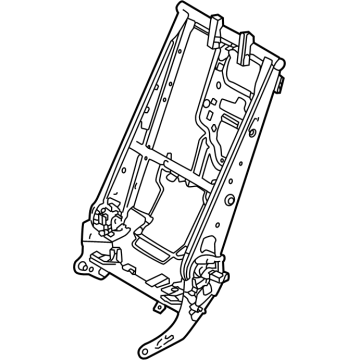 Toyota 71018-60830 Seat Back Frame