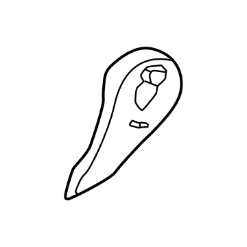 Toyota 71834-60380-C0 Outer Finish Panel