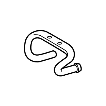 Toyota 17576-25050 Muffler & Pipe Rear Bracket