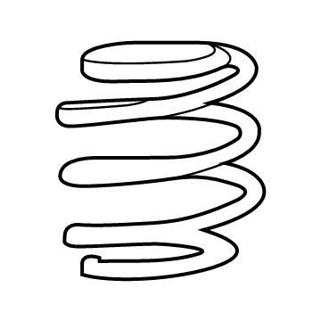 Toyota 48131-0E370 Coil Spring