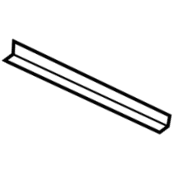 Toyota 75968-0E020 Black Out Tape