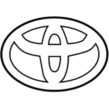 Toyota 75432-06030 Emblem