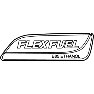 Toyota 75445-34010 Nameplate