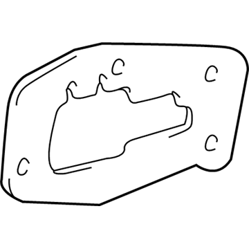 Toyota 81672-08010 Combination Lamp Assembly Gasket