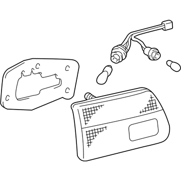Toyota 81670-08010 Combination Lamp Assembly