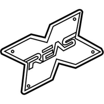 Toyota 75445-35090 Plate