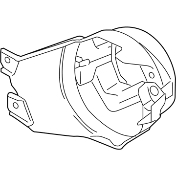 Toyota 52125-0C050 Lamp Housing