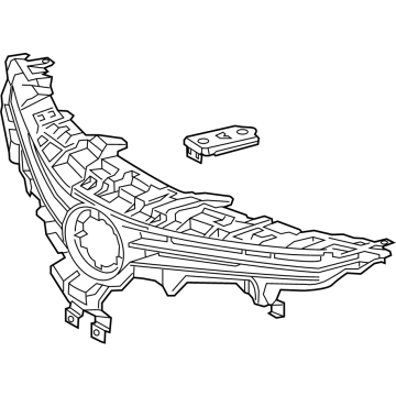Toyota 53101-06F50 Grille Assembly