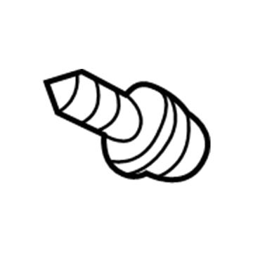 Toyota 90164-50045 Upper Center Pillar Trim Screw