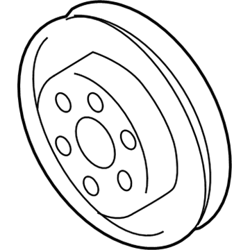 Toyota Water Pump Pulley - SU003-00403