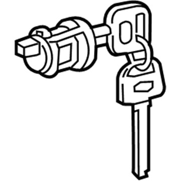 Toyota 69056-06160 Lock Cylinder