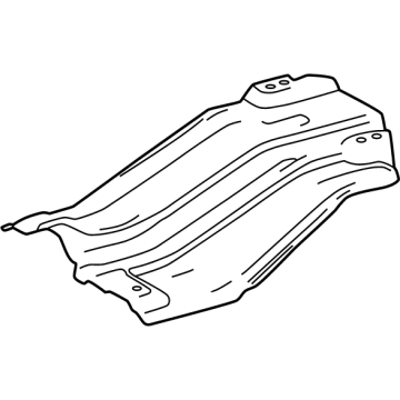 Toyota 58321-60110 Rear Shield