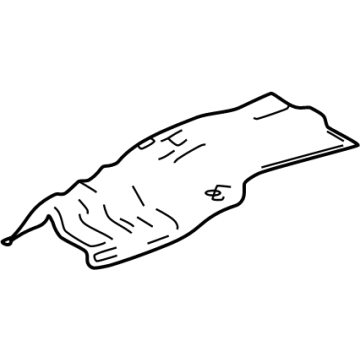 Toyota 58322-60030 Rear Shield