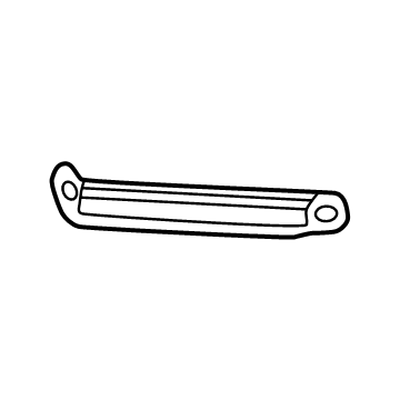 Toyota 52181-AK020 Arm, Rear Bumper, Passenger Side 52181-AK020 Toyota Arm, Rear Bumper, Passenger Side Illustration 1 of 1