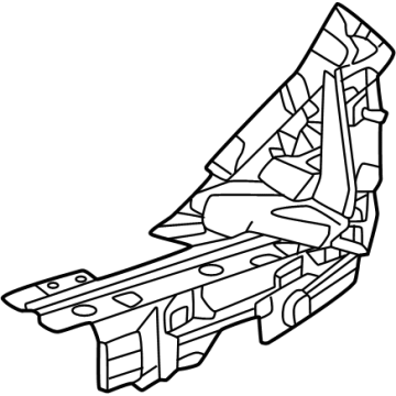 Toyota 52151-AK010 Rear Bumper Stay