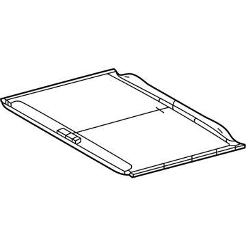 Toyota 63306-0C050-C1 Sunshade