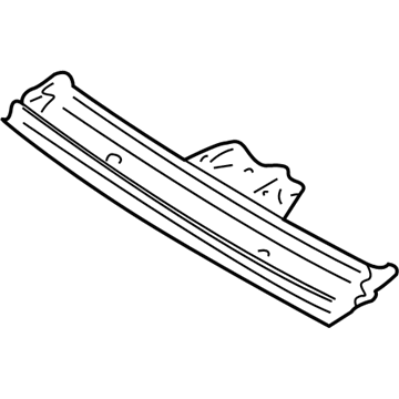 63102-0C012 Toyota Windshield Header, Front Illustration 1 of 1
