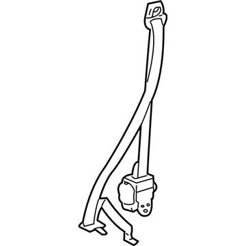 Toyota 73210-0C021-E2 Retractor Assembly