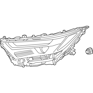 Toyota 81150-0R360 Headlamp Assembly