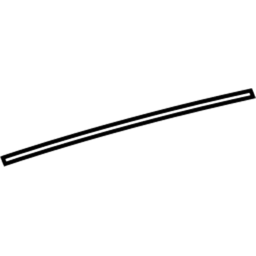 Toyota 55355-47040 Upper Panel Seal 55355-47040 Toyota Upper Panel Seal Illustration 1 of 1